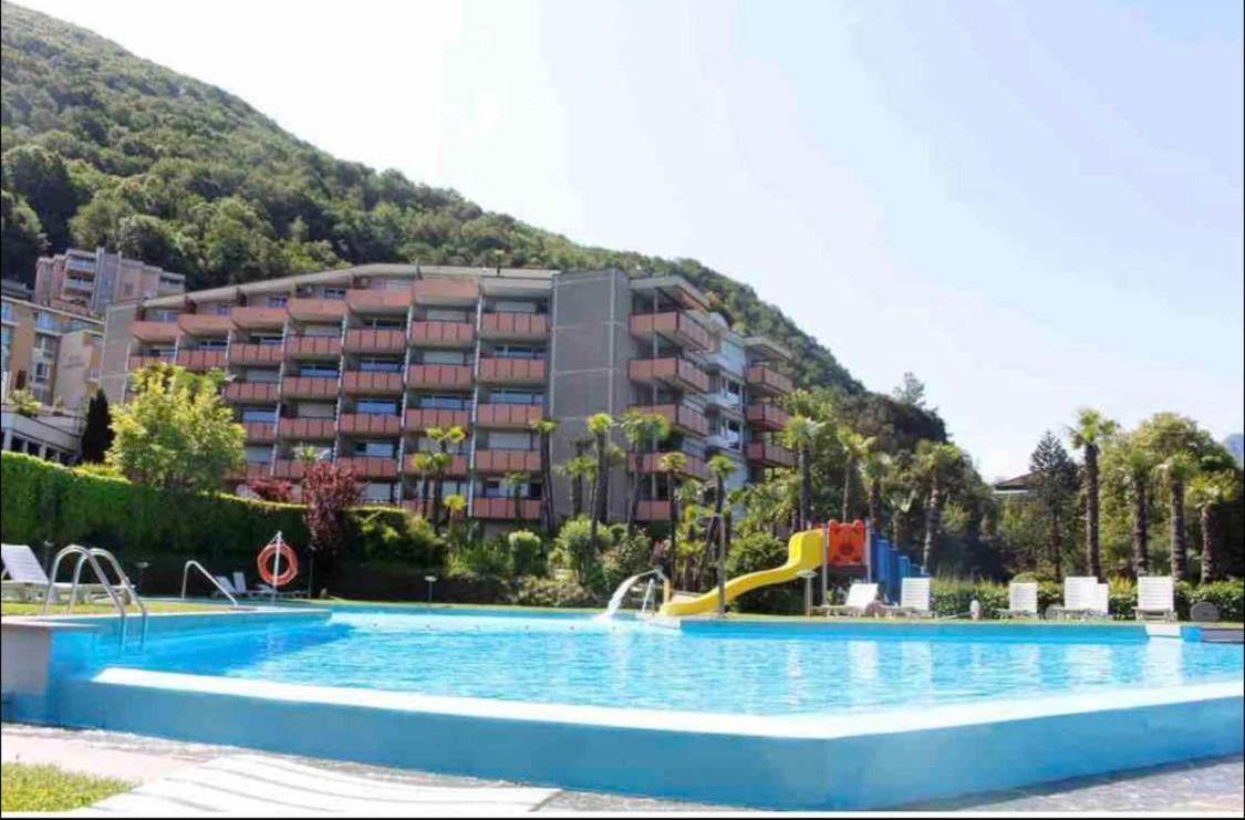Bellavista Apartment Bissone Exterior foto