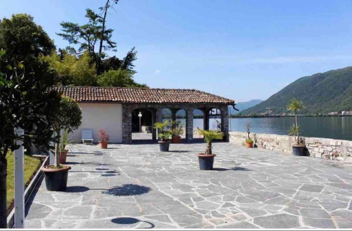 Bellavista Apartment Bissone Exterior foto